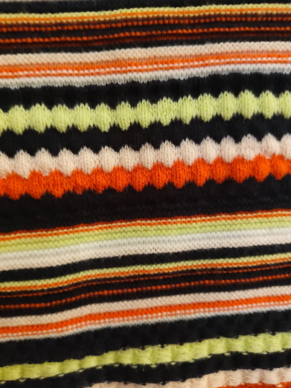 Zara Striped Short-Sleeve Knit Top in Navy, Cream, Red, Yellow, Green, Pink